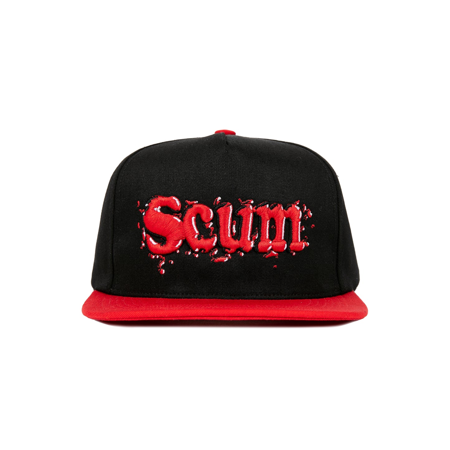 SCUM HAT - BLACK/RED