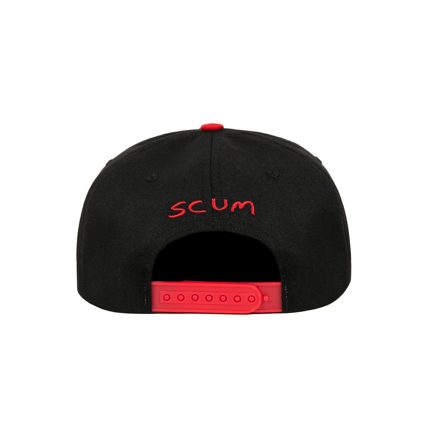 SCUM HAT - BLACK/RED